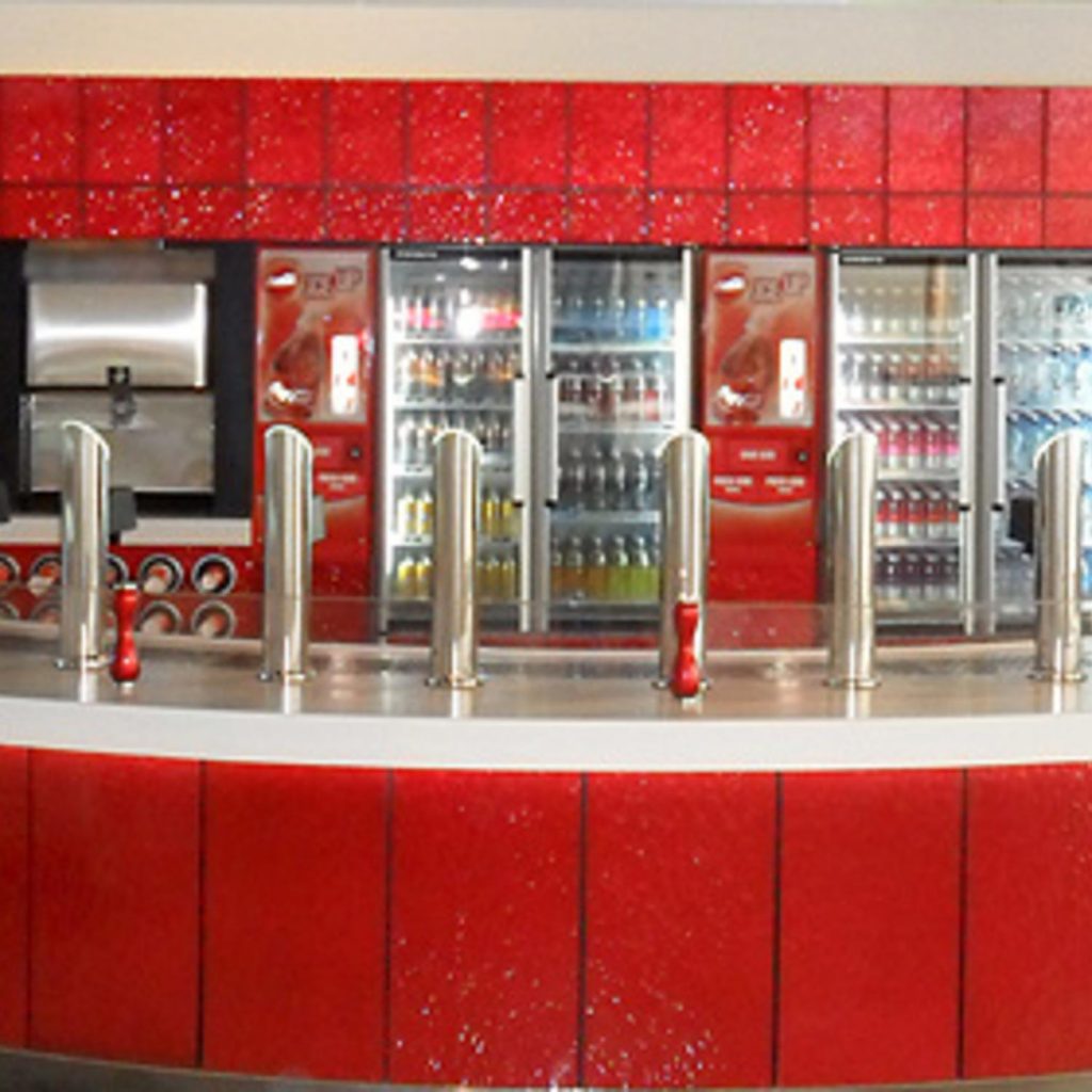 "unique" soft drink dispensing solution for a new Hoyts Movie Complex in Hamilton