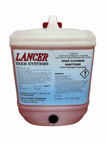 Soak Sanitiser 10L